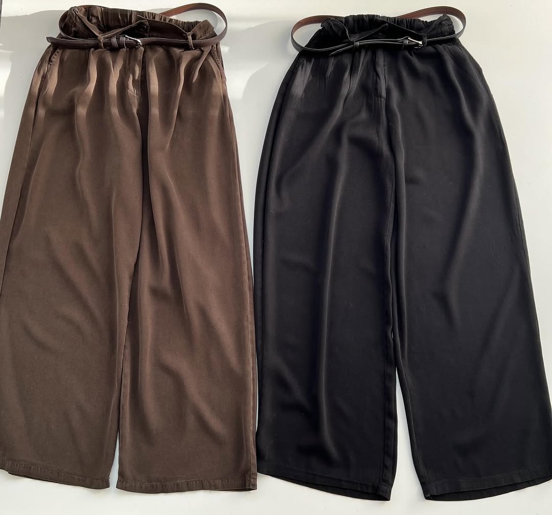 شلوار پارچه ای لیوسل سایز فری ۳۶ الی ۴۴